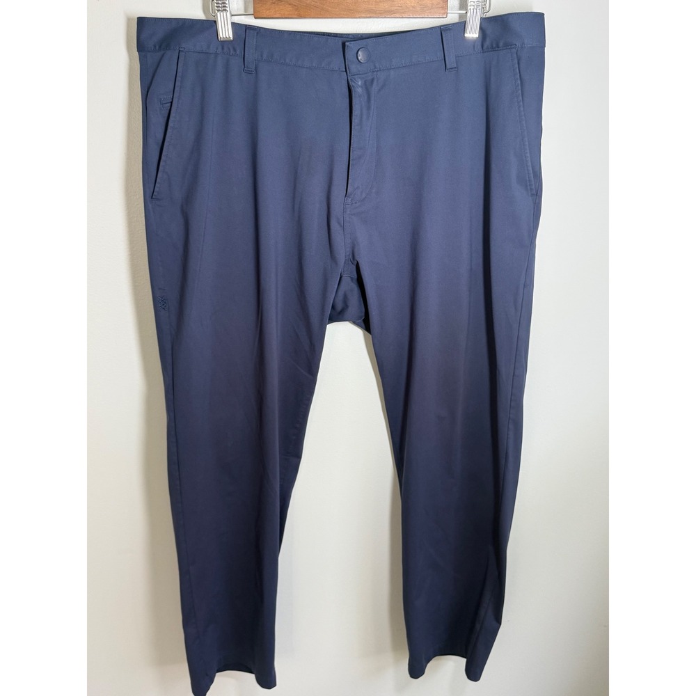 Rhone Commuter Pants Mens 38 Navy Blue Stretch Performance Trousers 29 Inseam